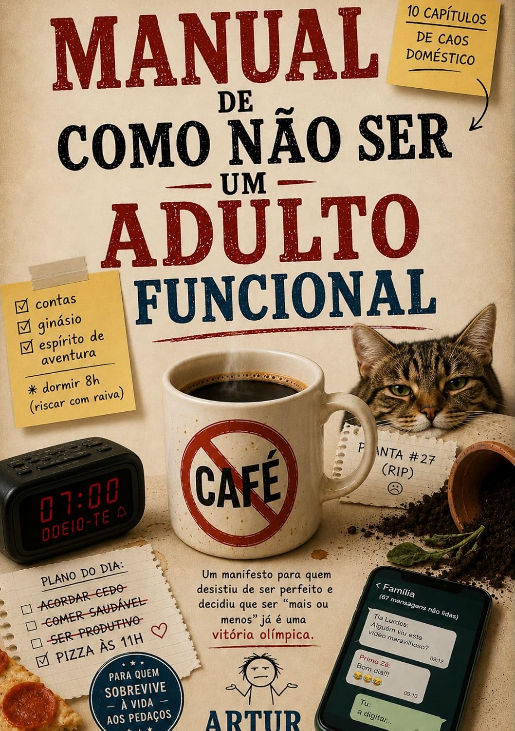 Manual de Como Não Ser um Adulto Funcional baixar livro de graça