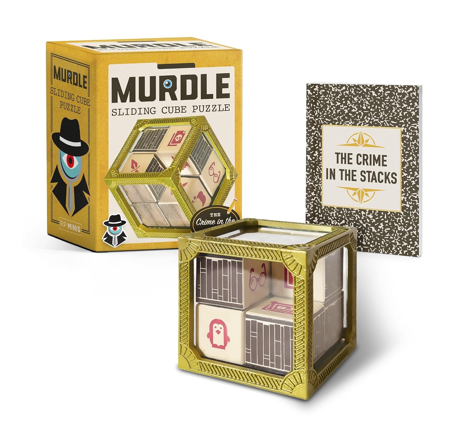 Murdle Sliding Cube Puzzle: The Crime in the Stacks baixar livro de graça