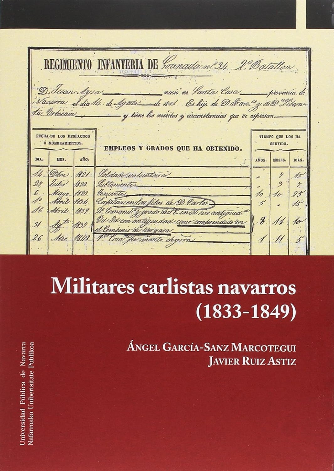 ler totalmente Militares carlistas navarros (1833-1849): 35