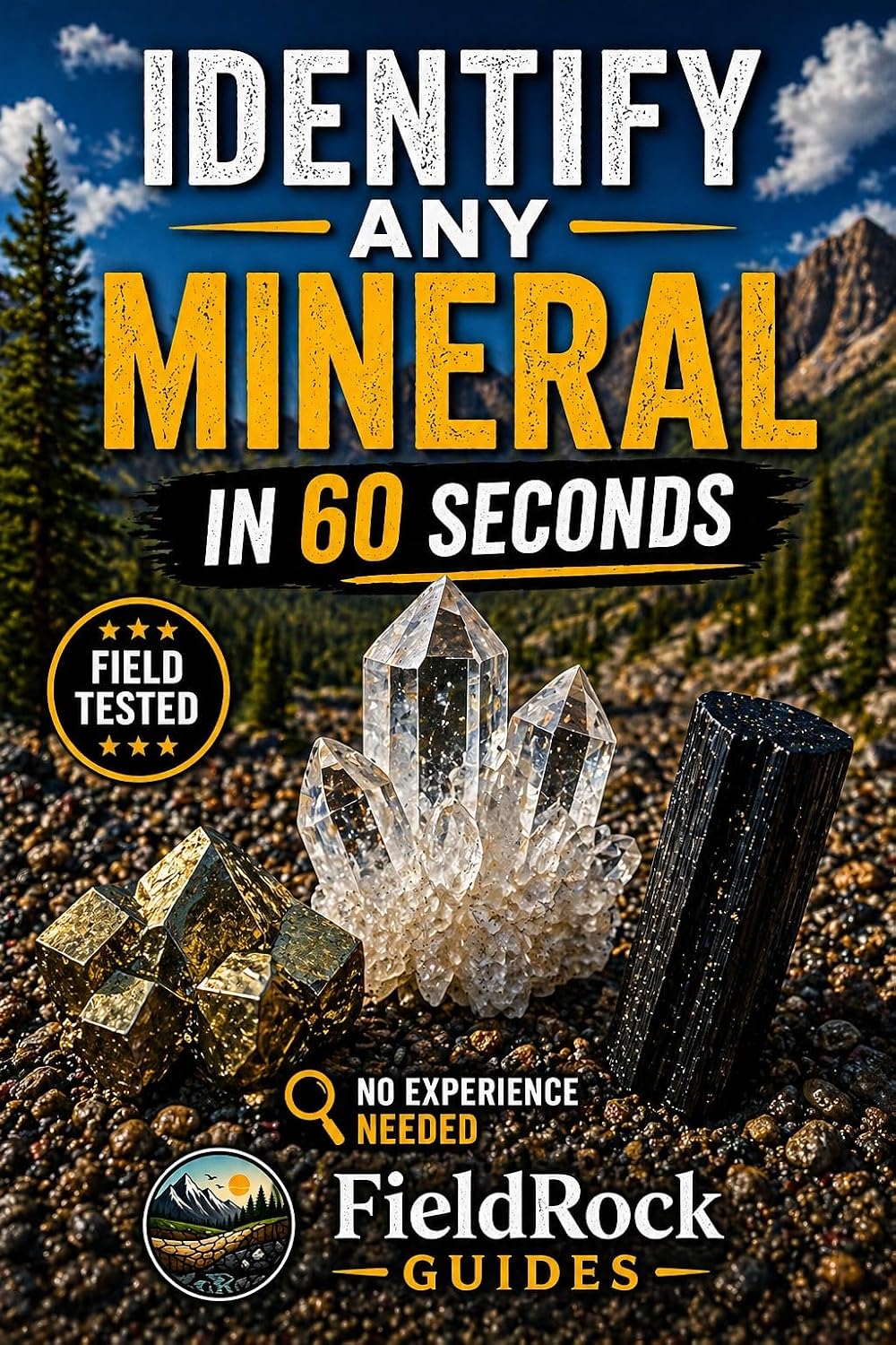 ler totalmente Identify Any Mineral in 60 Seconds: Even Without Experience — The Fast & Proven Field System for Real Outdoor Identification (Rock Identification Field Guide Series Book 2) (English Edition)