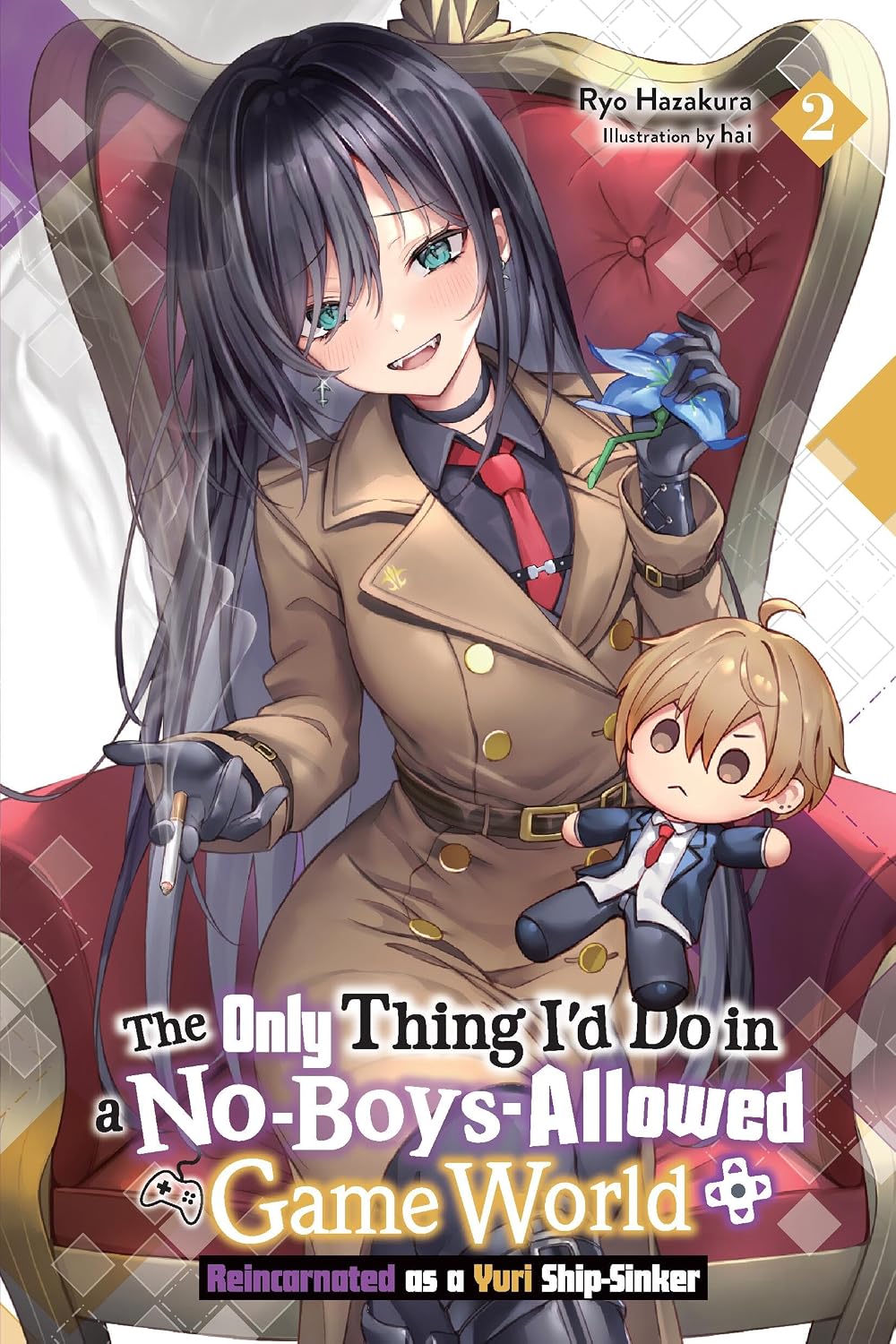 ler totalmente The Only Thing I'd Do in a No-Boys-Allowed Game World, Vol. 2 (Novel): Reincarnated as a Yuri Ship-Sinker Volume 2