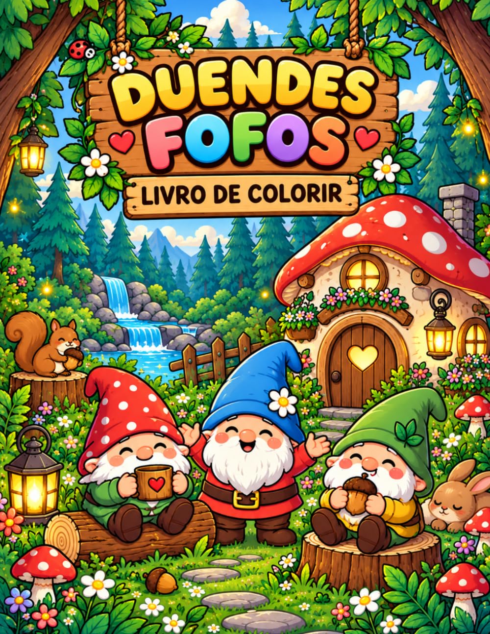 ler totalmente DUENDES FOFOS: LIVRO DE COLORIR (Portuguese Edition)