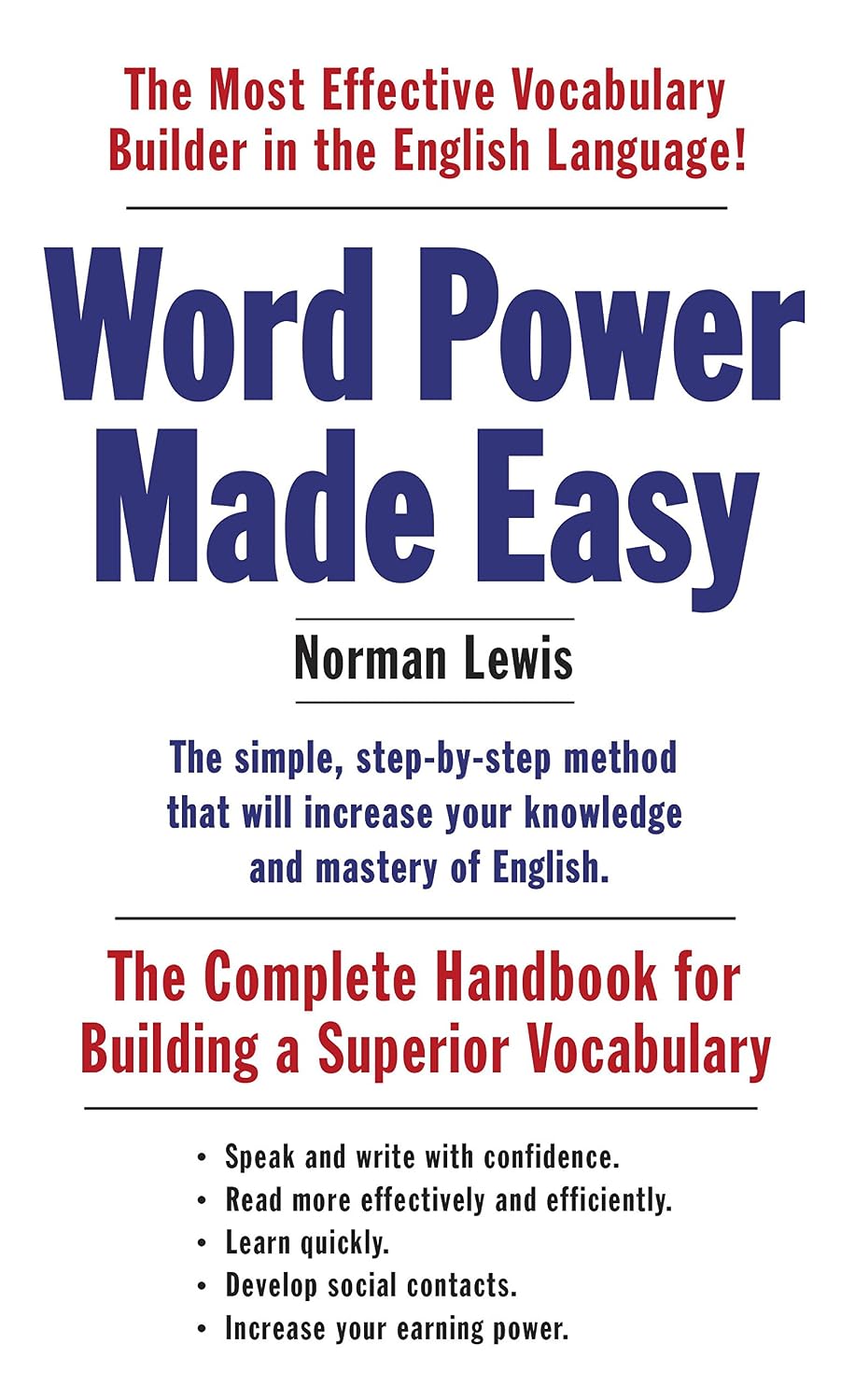ler totalmente Word Power Made Easy: The Complete Handbook for Building a Superior Vocabulary (English Edition)