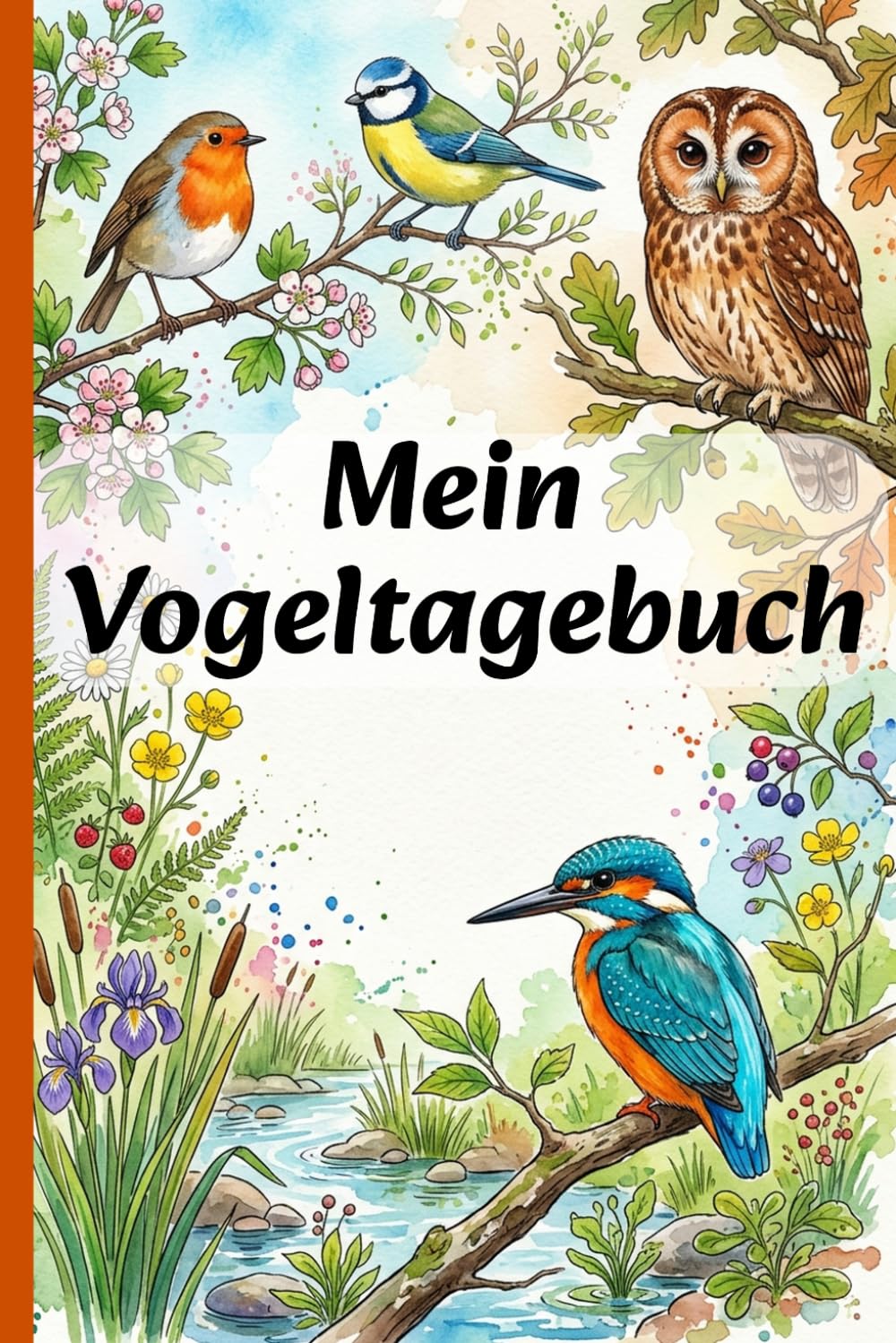 ler totalmente Mein Vogeltagebuch: Vogelbeobachtungs-Journal für 50 Arten | 110 Seiten für Beobachtungen, Notizen, Zeichnungen und besondere Erlebnisse (German Edition)