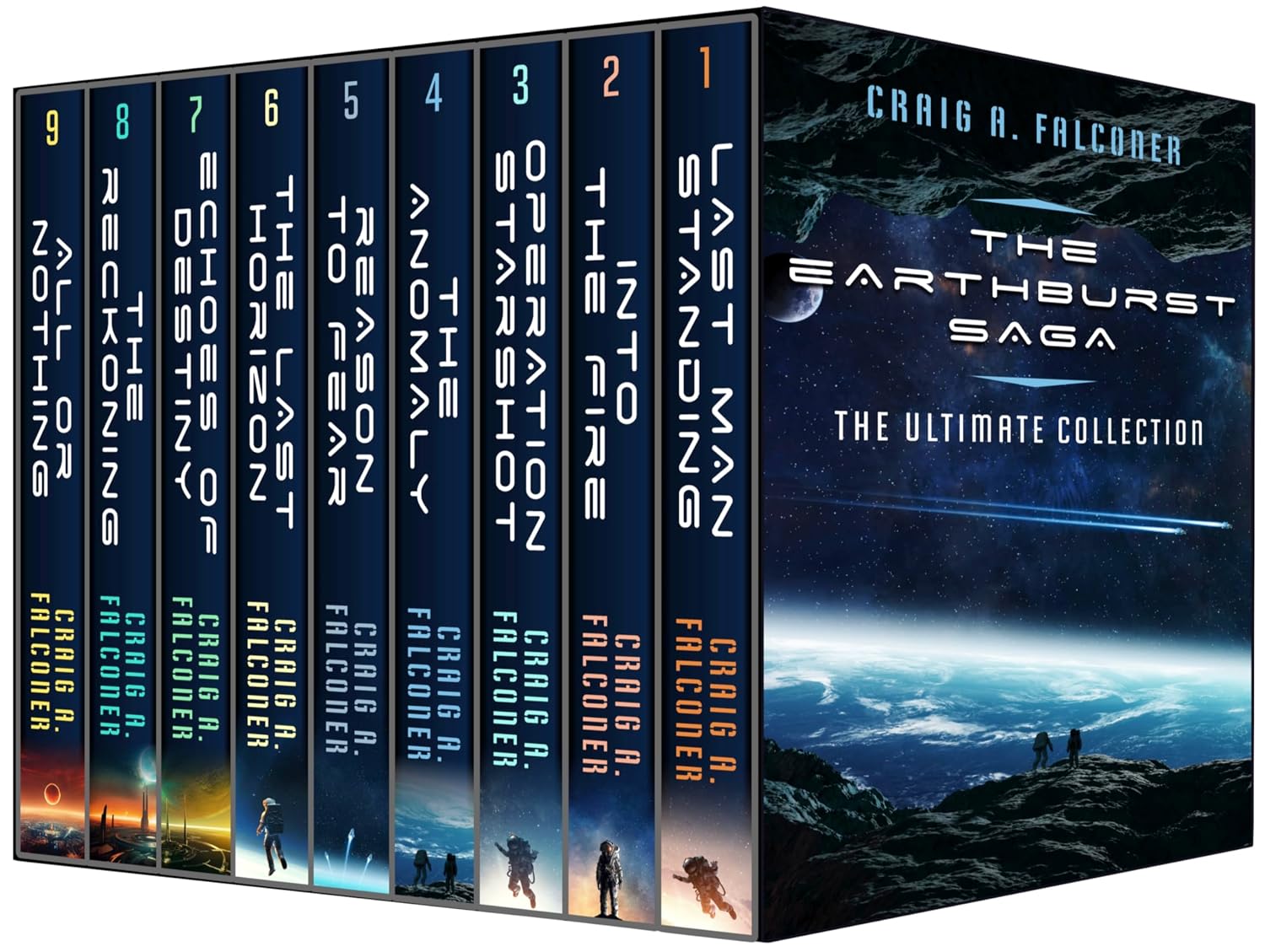 The Earthburst Saga: The Ultimate Collection (Complete Sci-Fi Box Set, Books 1-10) (Complete Sci-Fi Series Box Sets) (English Edition) baixar livro de graça