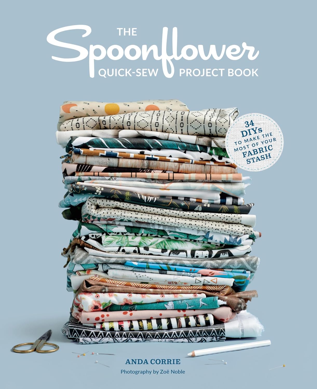 capítulo por capítulo baixar The Spoonflower Quick-sew Project Book: 34 DIYs to Make the Most of Your Fabric Stash (English Edition)