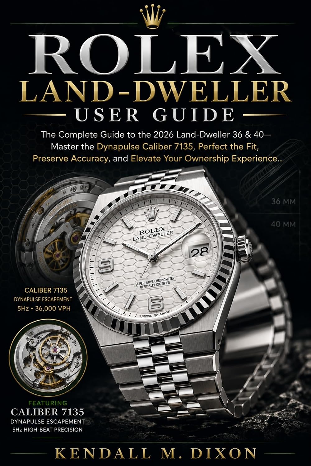 ROLEX LAND-DWELLER USER GUIDE: The Complete Guide to the 2026 Land-Dweller 36 & 40—Master the Dynapulse Caliber 7135, Perfect the Fit, Preserve Accuracy,... Your Ownership Experience. (English Edition) baixar o livro de graça