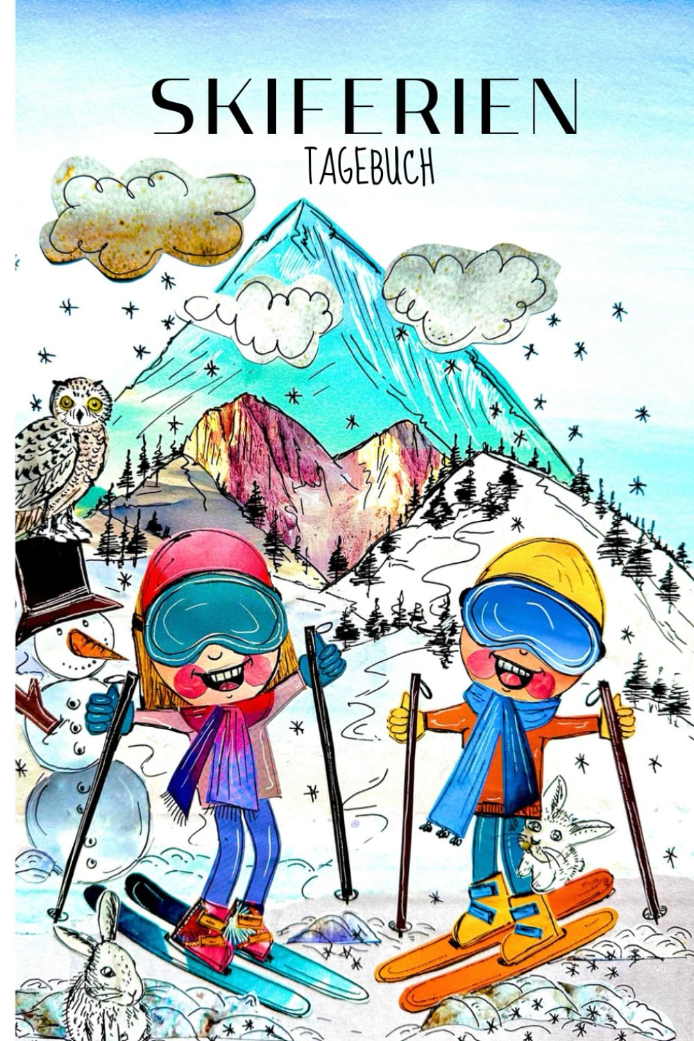 capítulo por capítulo baixar Skiferien Tagebuch - winterliches Aktivbuch für die Sportferien im Winter: Eintrageseiten für 7 Ferientage, Suchbilder, Malen, Labyrinthe und ein... Kindertraum Werkstatt) (German Edition)