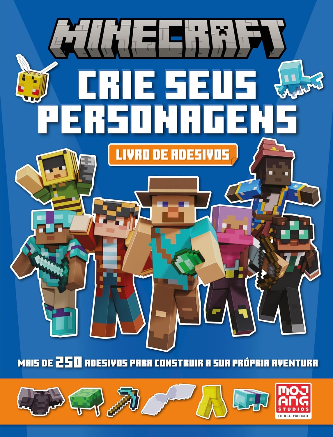Minecraft | Crie seus personagens (Livro oficial de adesivos) baixar livro de graça