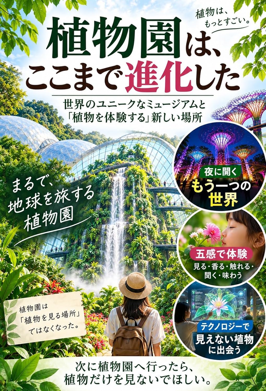 ShokubutuennhaKokomadeshinnkashitaSekainoYuni-kunaMyu-jiamutoShokubutuwoTaikennsuruAtarashiibasho ShokubututoKurashinoMirai (Japanese Edition)
