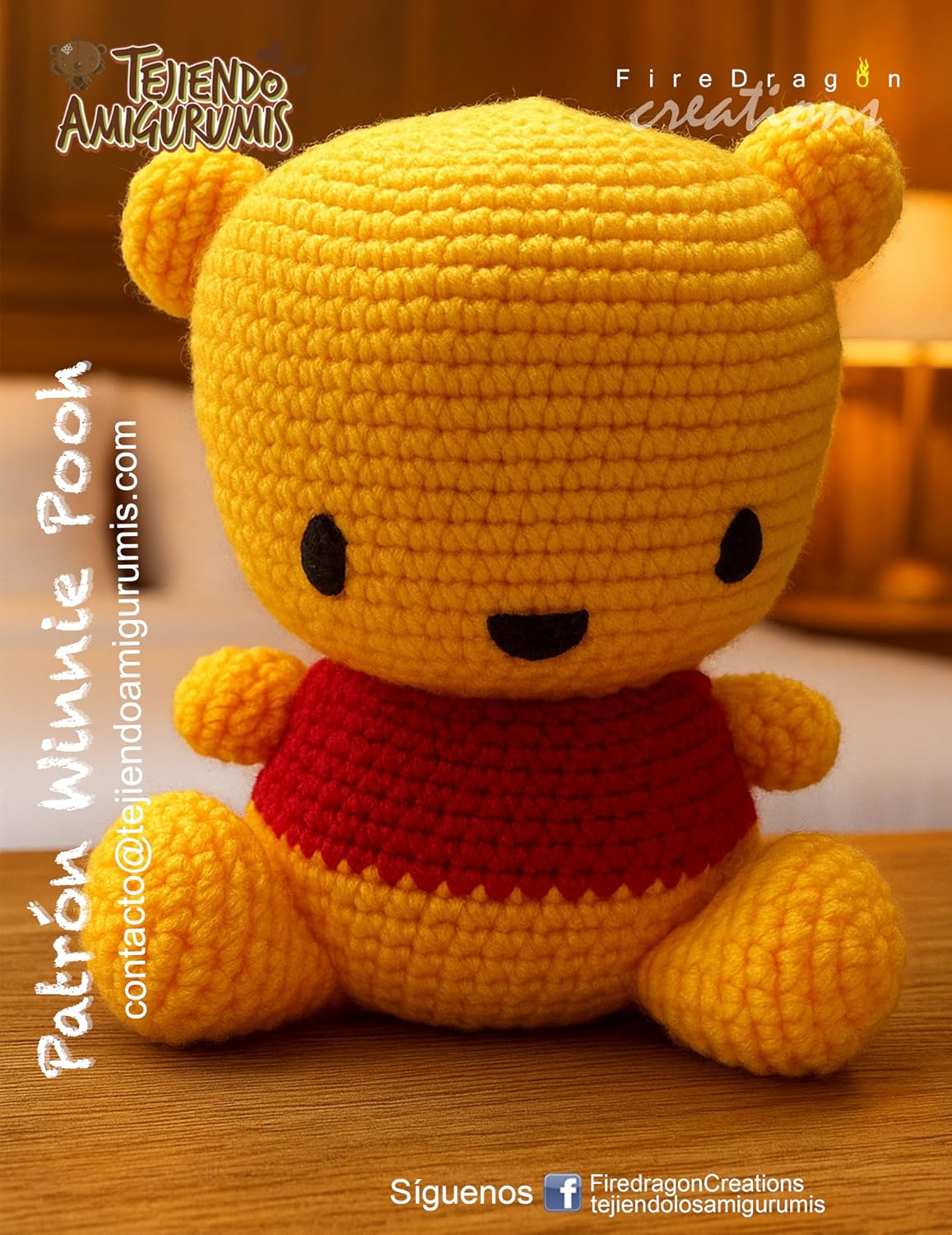 Patrón Amigurumi basado en Winnie Pooh: Version Replica de Impresión (Spanish Edition) baixar livro de graça