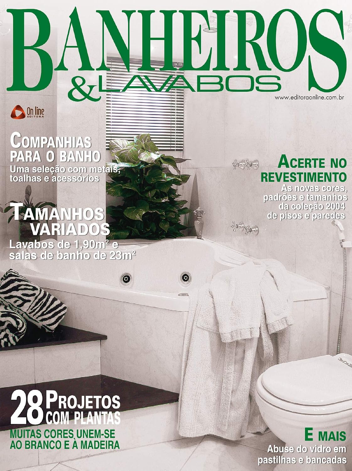 ler totalmente Casa & Ambiente - Banheiros & Lavabos: Edição 14