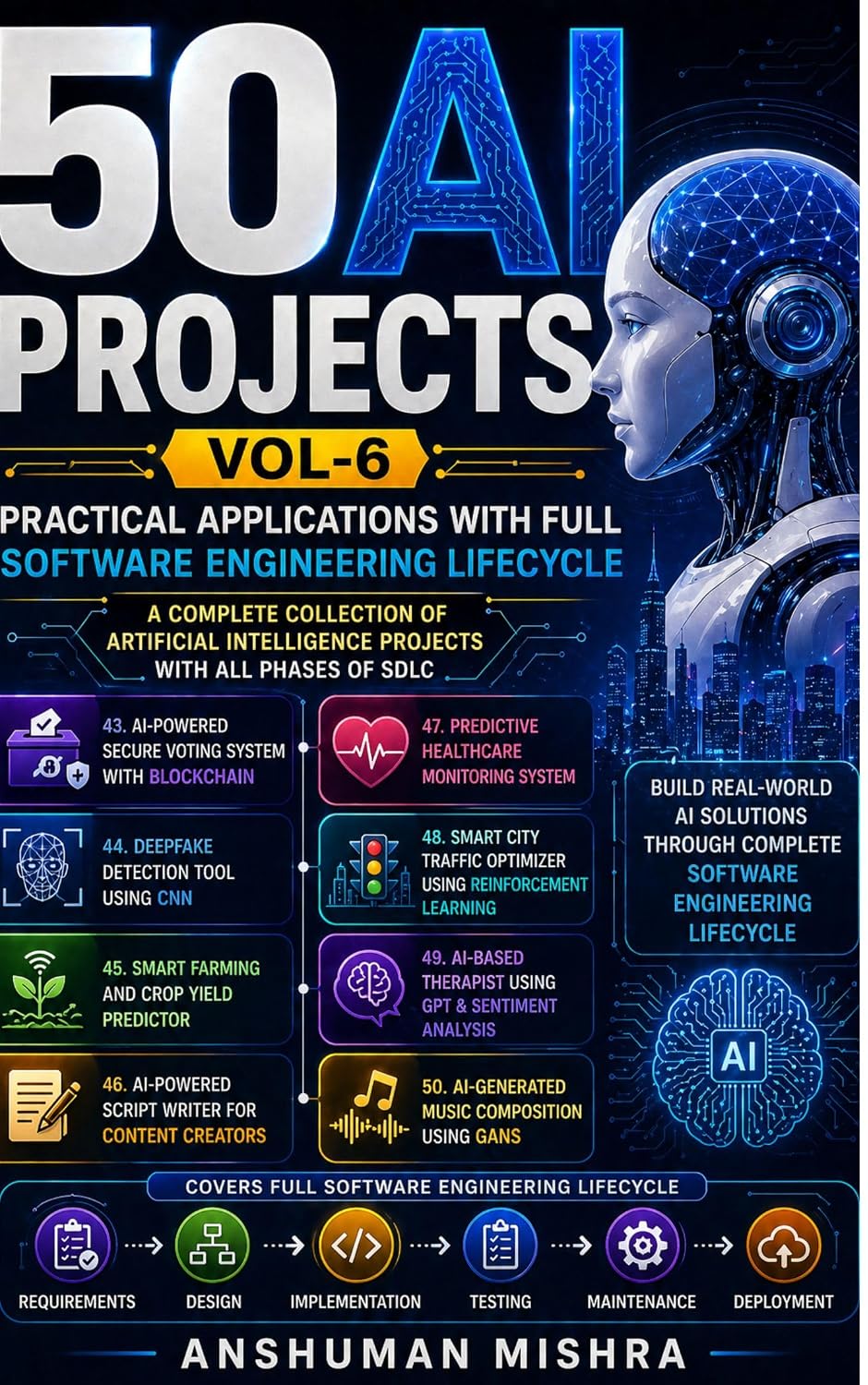 50 ai projects vol-6: Practical applications with full software engineering lifecycle (English Edition) baixar livro de graça