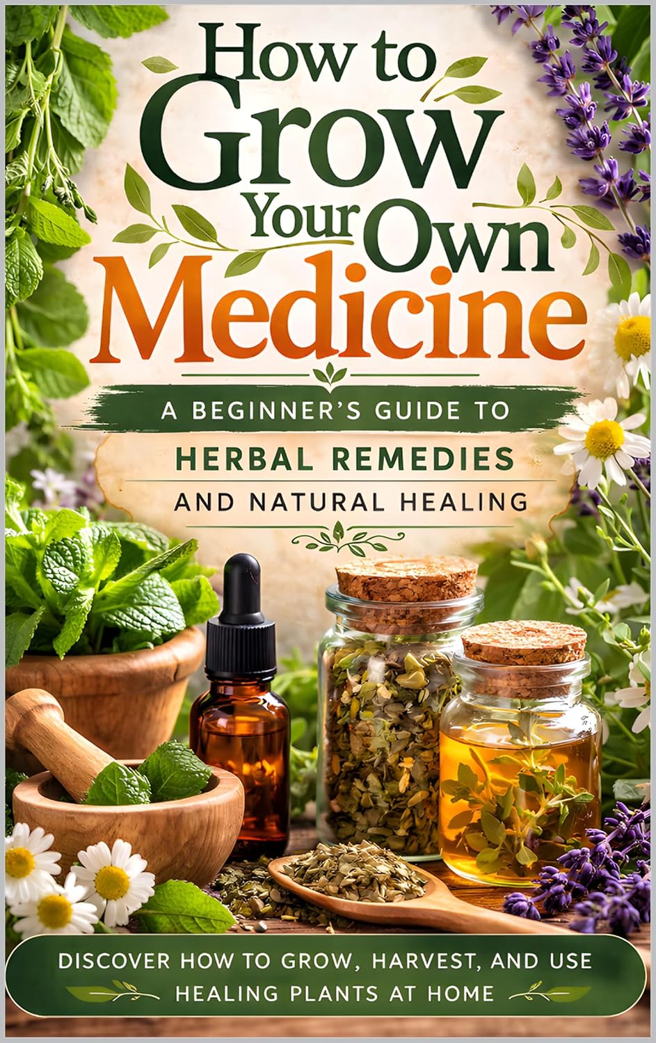 How To Grow Your Own Medicine: A Beginner’s Guide to Herbal Remedies and Natural Healing (English Edition) baixar livro de graça