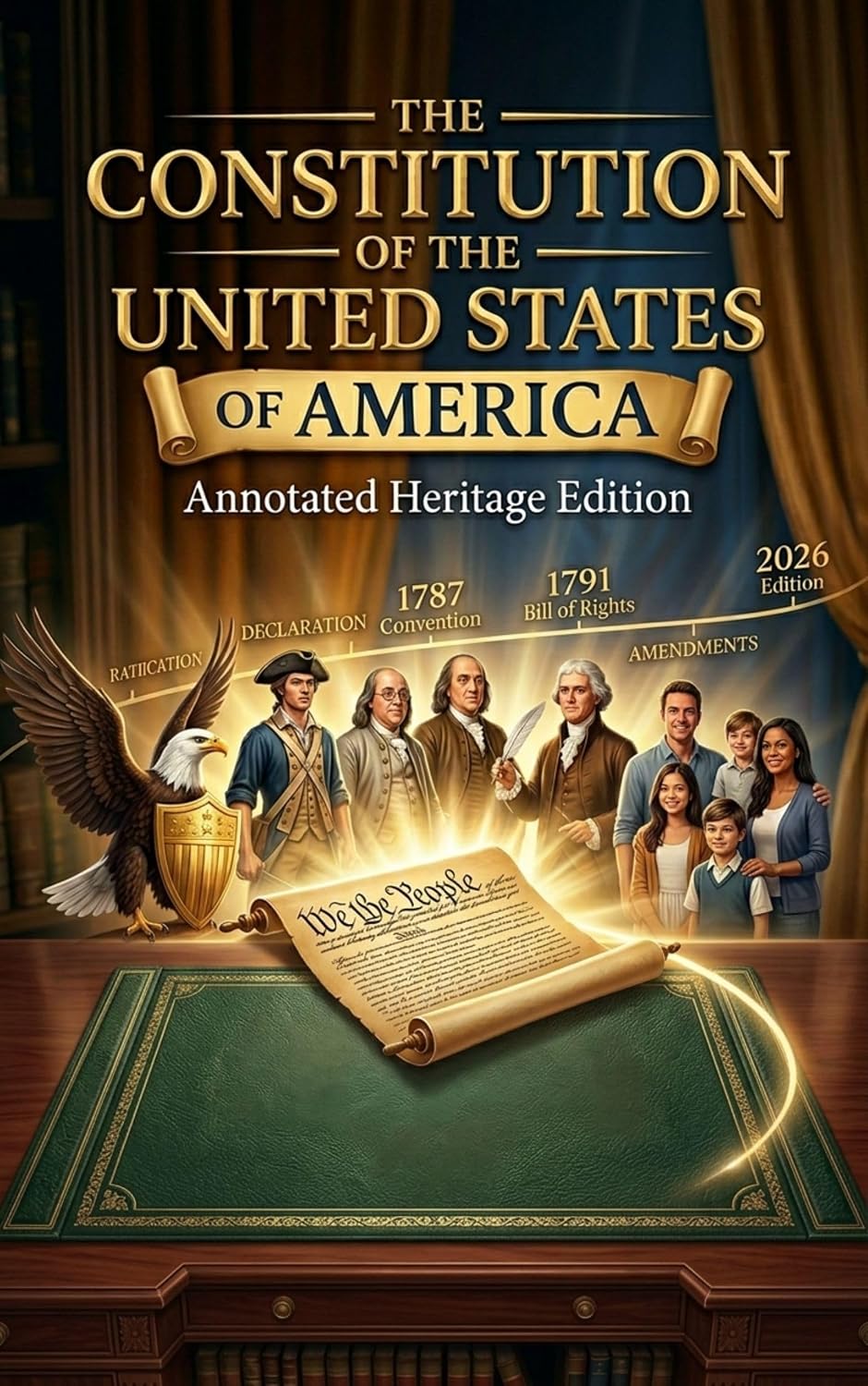 ler totalmente The Constitution of the United States of America: updated 2026 version (English Edition)