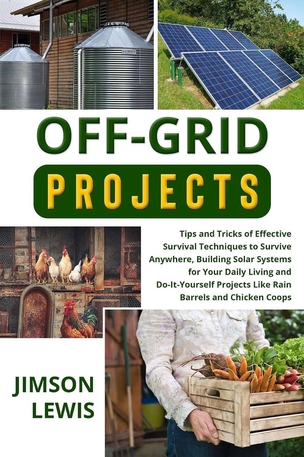 OFF-GRID PROJECTS: Tips and Tricks of Effective Survival Techniques to Survive Anywhere, Building Solar Systems for Your Daily Living and Do-It-Yourself... Barrels and Chicken Coops (English Edition) baixar livro de graça