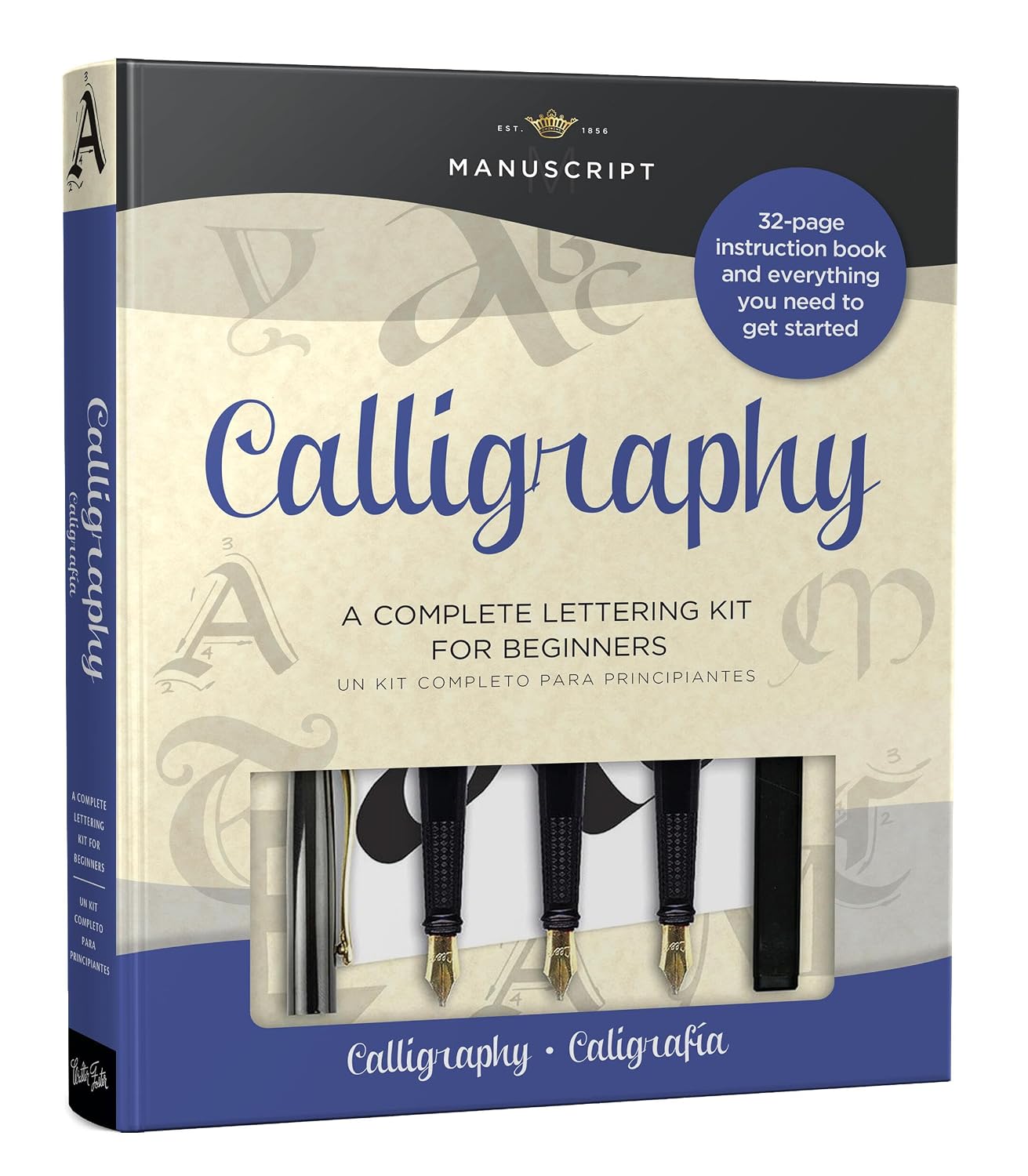 Calligraphy Kit: A Complete Lettering Kit for Beginners [With Calligraphy Pens and Paper]: A complete kit for beginners baixar o livro de graça