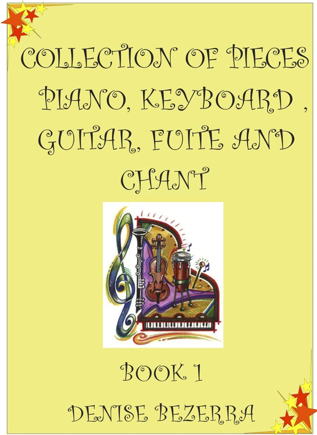 Collection of pieces for piano, guitar, flute and chant baixar livro de graça