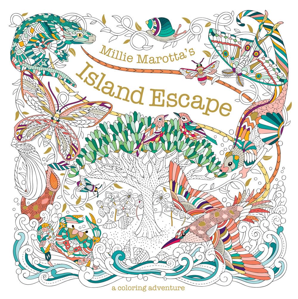 Millie Marotta's Island Escape: A Coloring Adventure baixar o livro de graça