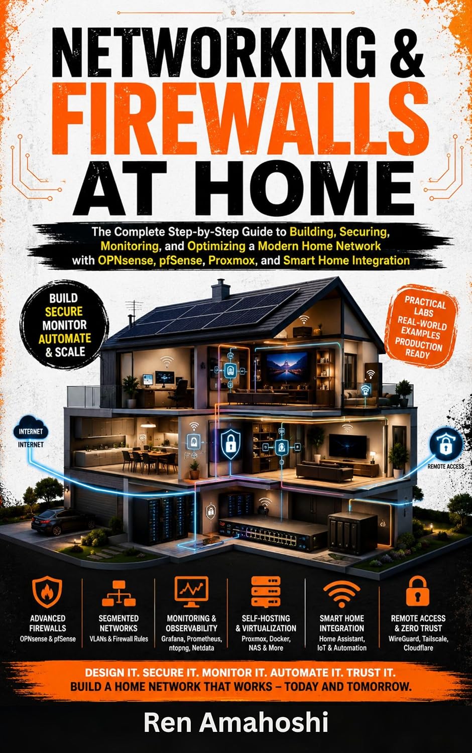 Networking & Firewalls at Home: Build Secure, High-Performance Home Networks with OPNsense, pfSense, VLANs, Wi-Fi 7, WireGuard, Tailscale, Zero Trust,... NAS, and Smart Home (English Edition) baixar livro de graça
