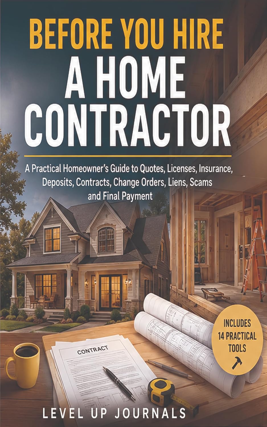 ler totalmente Before You Hire a Home Contractor: A Practical Homeowner's Guide to Quotes, Licenses, Insurance, Deposits, Contracts, Change Orders, Liens, Scams and Final Payment (English Edition)