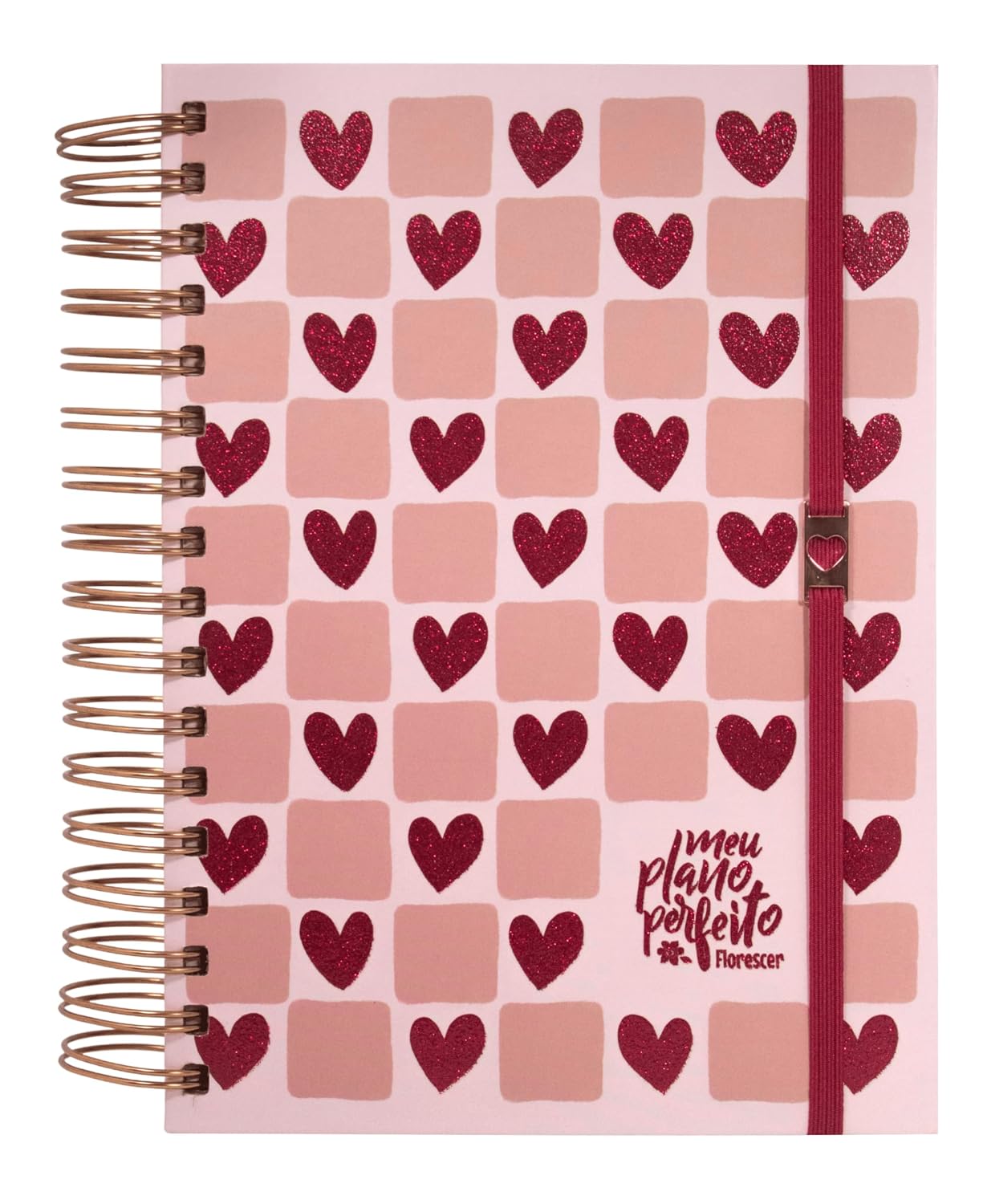 Meu plano perfeito: Florescer, planner sem data para adolescentes, capa coração | Planner 2026 baixar o livro de graça
