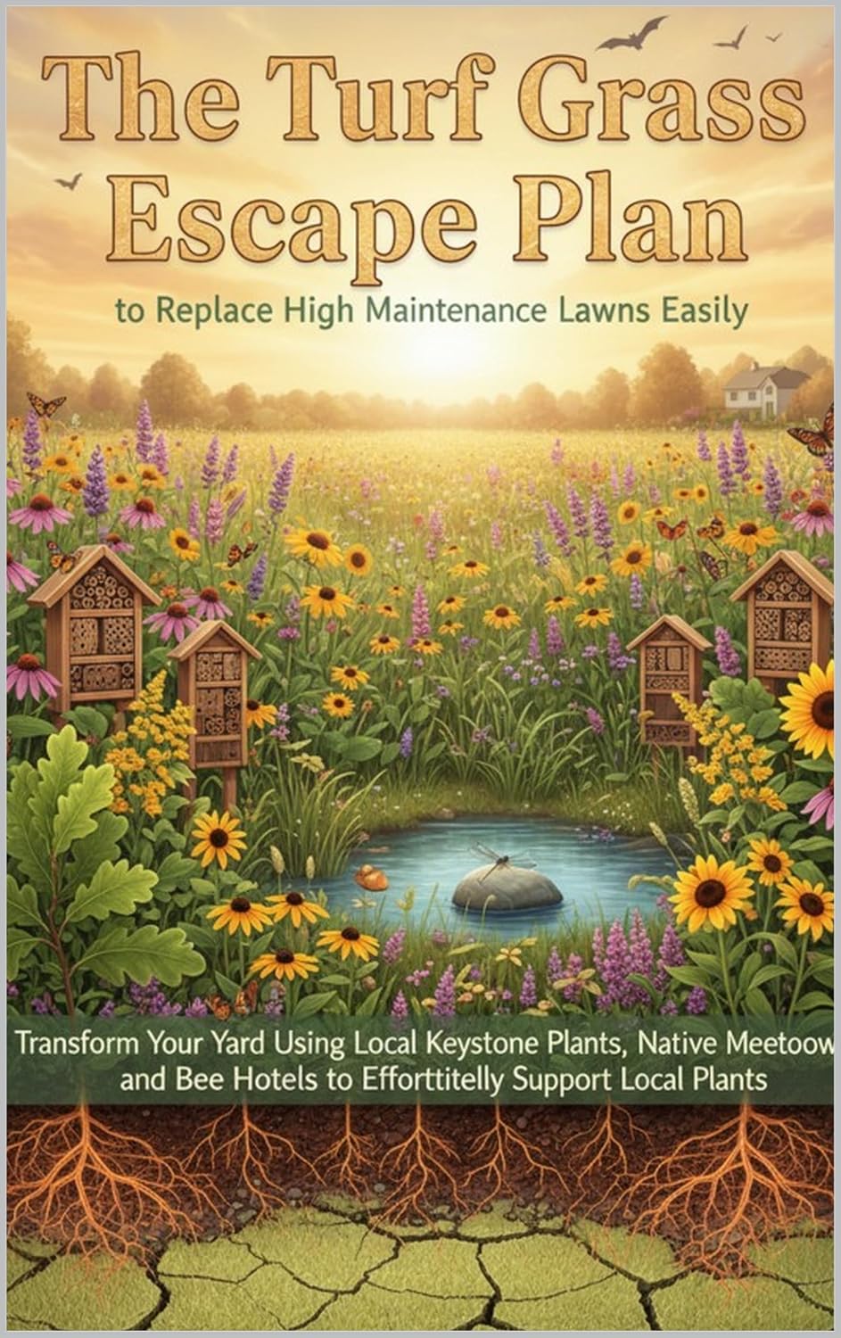 The Turf Grass Escape Plan to Replace High Maintenance Lawns Easily: Transform Your Yard Using Local Keystone Plants, Native Meadows, and Bee Hotels to... Support Local Plants (English Edition) baixar o livro de graça