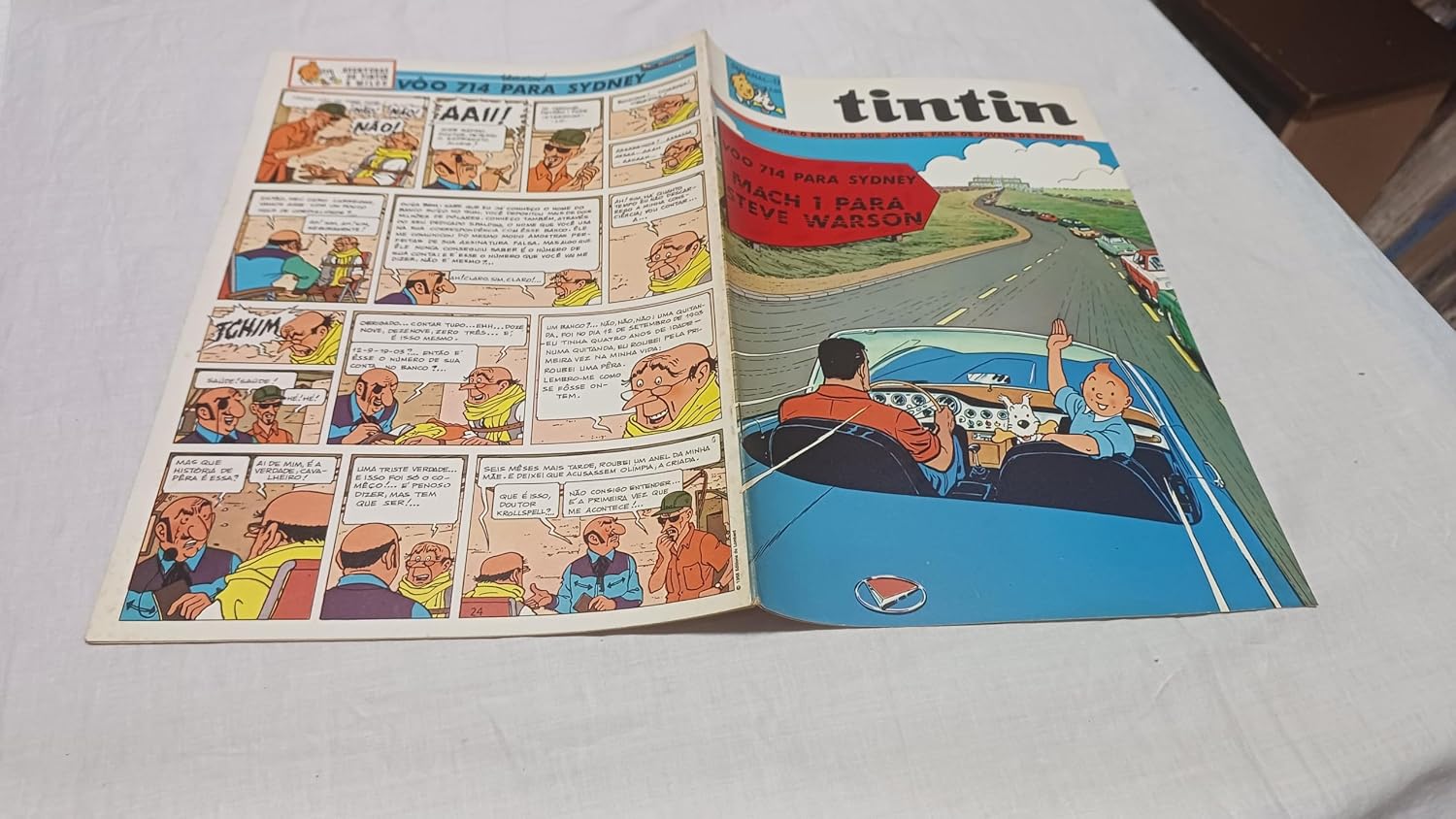 HQ - Gibi Tintin nº 12 Voo 714 Para Sydney - Ibis 1968 baixar livro de graça