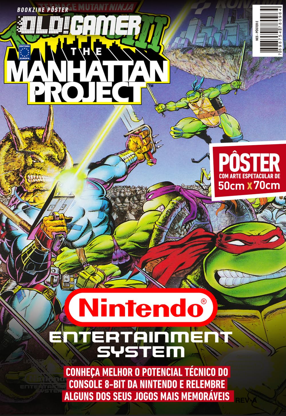 Tartarugas Ninja III - The Manhattan Project - Superpôster OLD!Gamer baixar o livro de graça