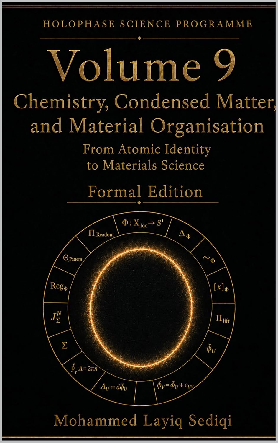 Volume 9: Chemistry, Condensed Matter, and Material Organisation: From Atomic Identity to Materials Science (Holophase Science Programme Book 19) (English Edition) baixar o livro de graça