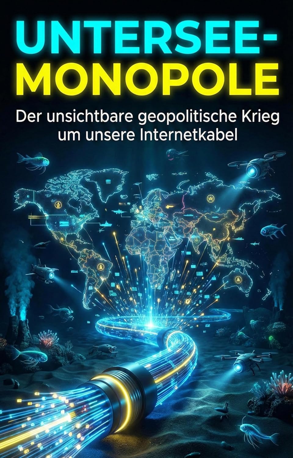 Untersee-Monopole: Der unsichtbare geopolitische Krieg um unsere Internetkabel (German Edition)