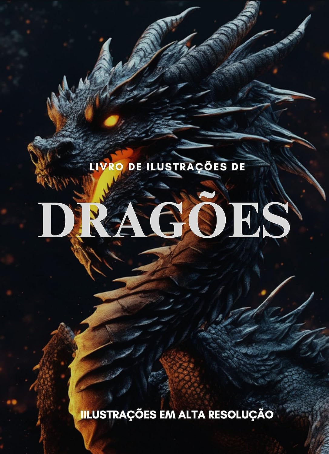 ler totalmente ilustrações de dragões: ilustrações em alta resoluão
