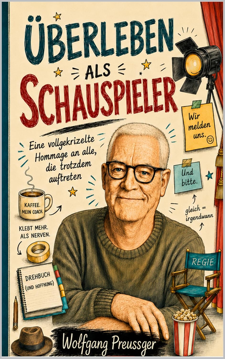 Überleben als Schauspieler: Eine vollgekritzelte Hommage an alle, die trotzdem auftreten (German Edition) baixar livro de graça