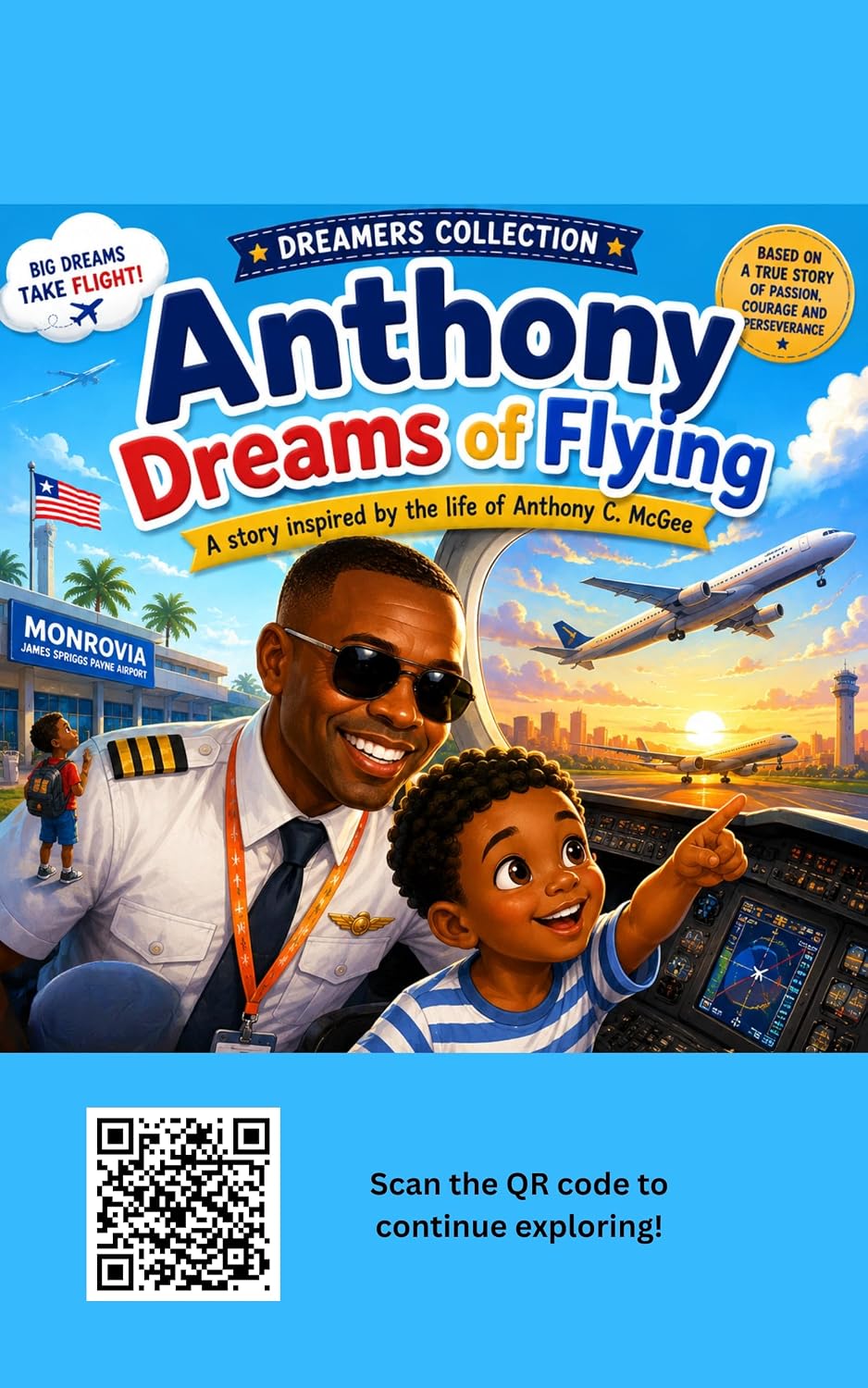 Anthony Dreams of Flying: A Story Inspired by the Life of Anthony C. McGee (Voices From African Skies: Dreamers Collection) (English Edition) baixar o livro de graça