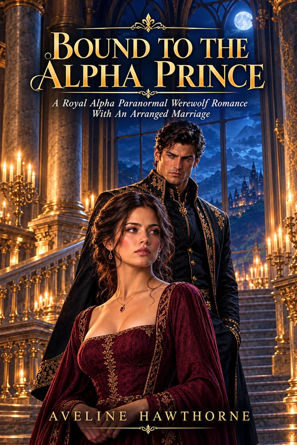 ler totalmente BOUND TO THE ALPHA PRINCE: A Royal Alpha Paranormal Werewolf Romance With An Arranged Marriage (English Edition)
