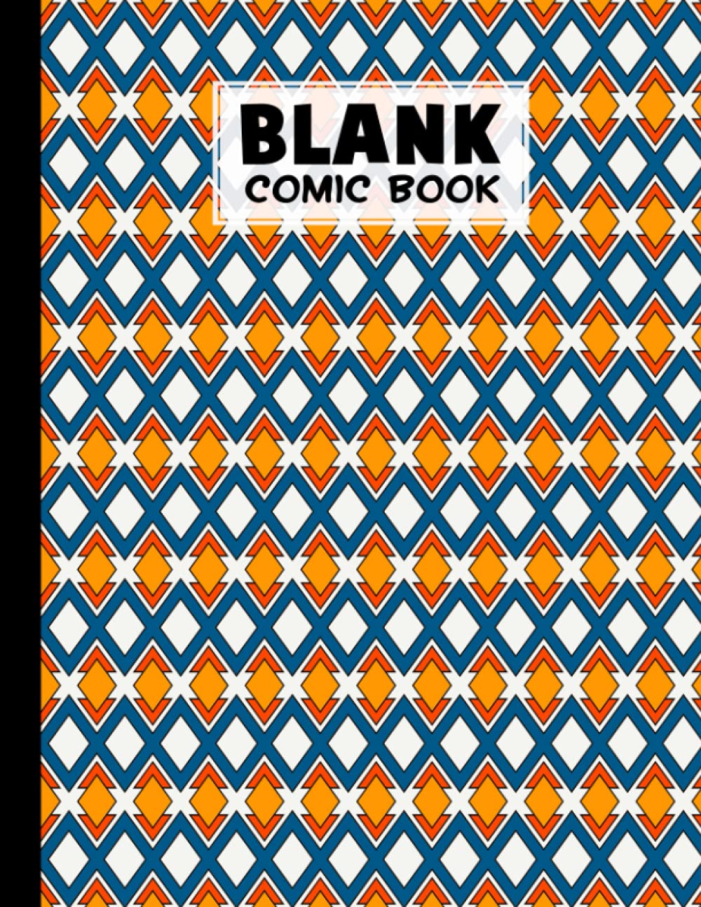 ler totalmente Blank Comic Book: Diamond Cover, Create Your Own Story, Journal, Notebook, Sketchbook for Kids and Adults, 120 Pages - Size 8.5" x 11" Notebook by Bruno Burger