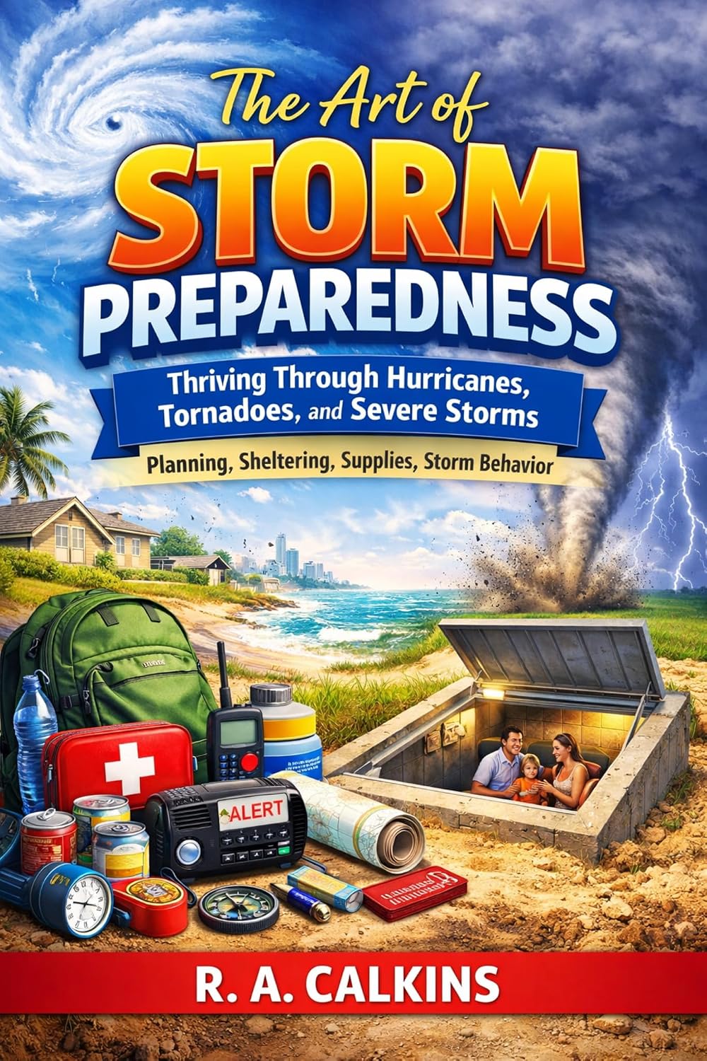 ler totalmente The Art of Storm Preparedness: Thriving Through Hurricanes, Tornadoes, and Severe Storms – Planning, sheltering, supplies, storm behavior. (English Edition)