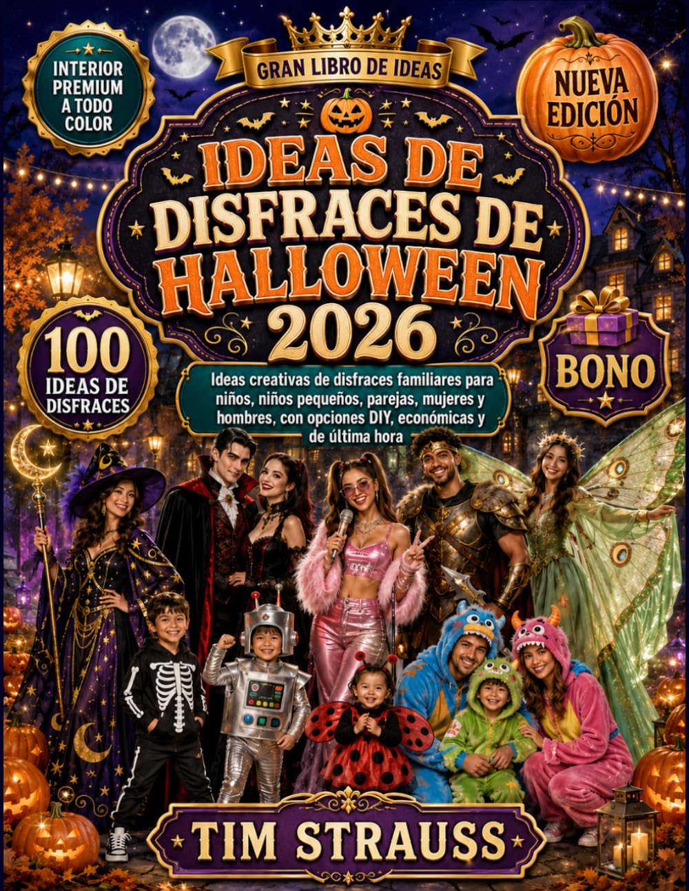 Ideas de Disfraces de Halloween 2026: Ideas creativas de disfraces familiares para niños, niños pequeños, parejas, mujeres y hombres, con opciones DIY, económicas y de última hora baixar o livro de graça