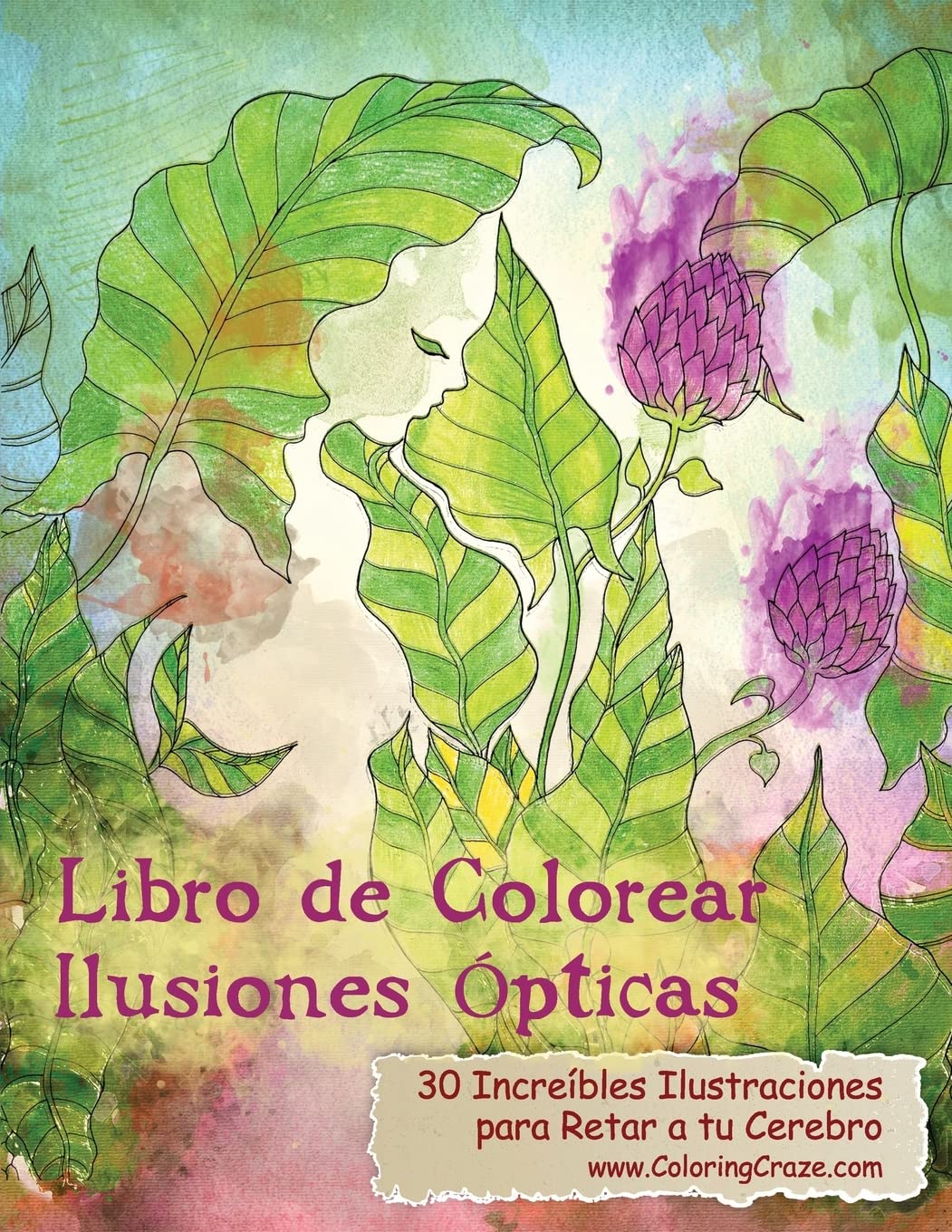 Libro de Colorear Ilusiones Ópticas: 30 Increíbles Ilustraciones para Retar a tu Cerebro: 1 baixar o livro de graça