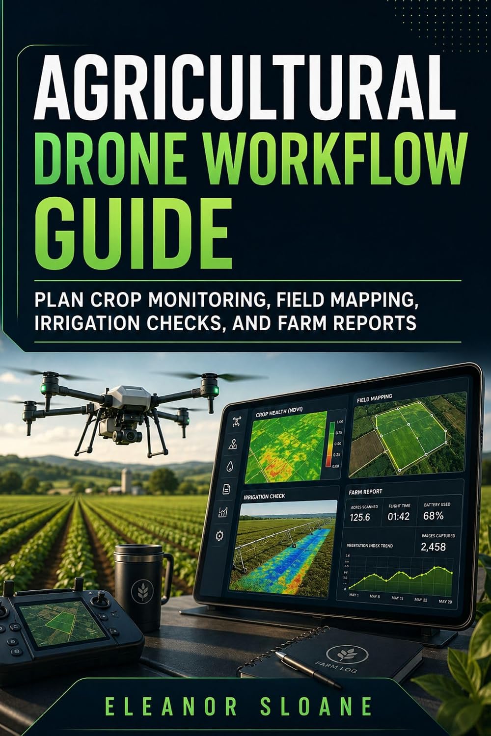 Agricultural Drone Workflow Guide: Plan Crop Monitoring, Field Mapping, Irrigation Checks, and Farm Reports (English Edition) baixar o livro de graça