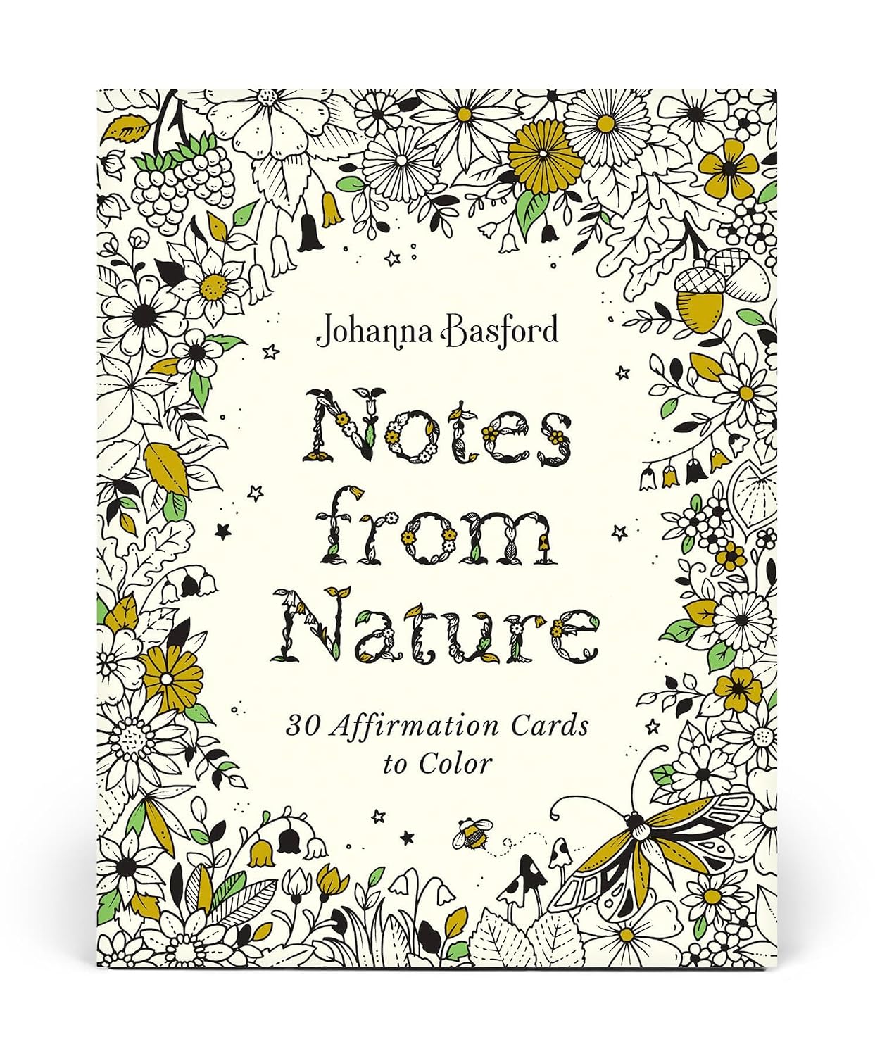 Johanna Basford Notes from Nature: 30 Affirmation Cards to Color baixar livro de graça