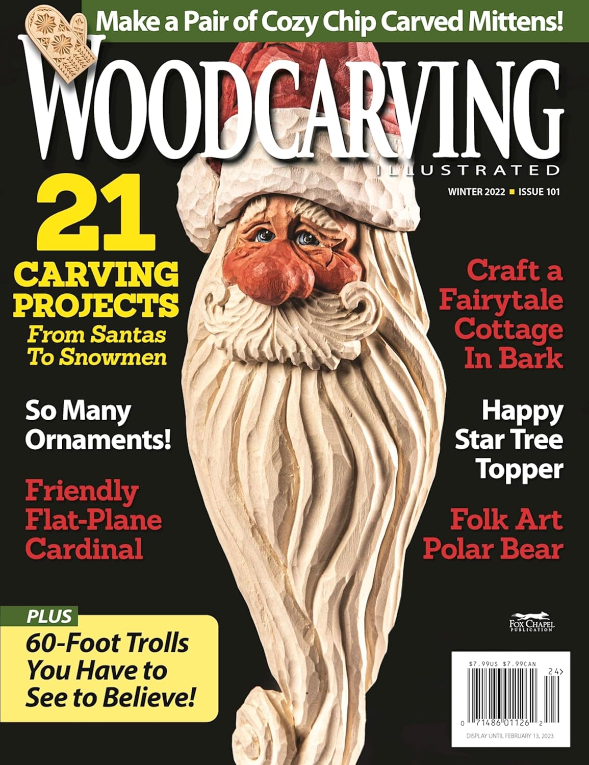 Woodcarving Illustrated Issue 101 Winter 2022 (Woodcarving Illustrated Magazine) (English Edition) baixar o livro de graça