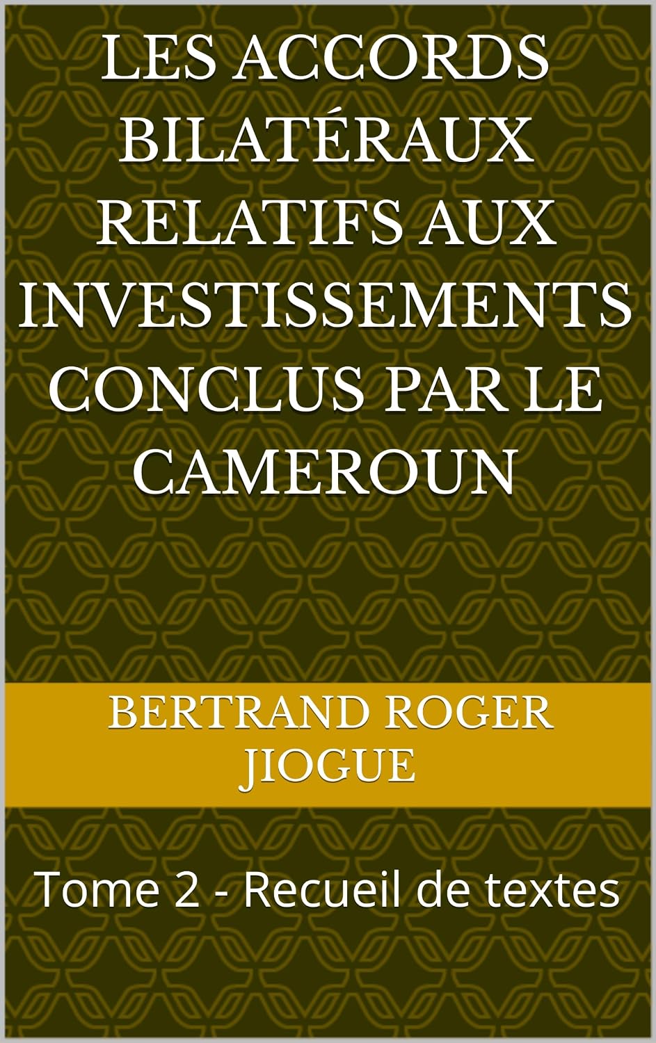 capítulo por capítulo baixar LES ACCORDS BILATÉRAUX RELATIFS AUX INVESTISSEMENTS CONCLUS PAR LE CAMEROUN: Tome 2 - Recueil de textes (Investissements et développement en Afrique:... juridiques et économiques) (French Edition)