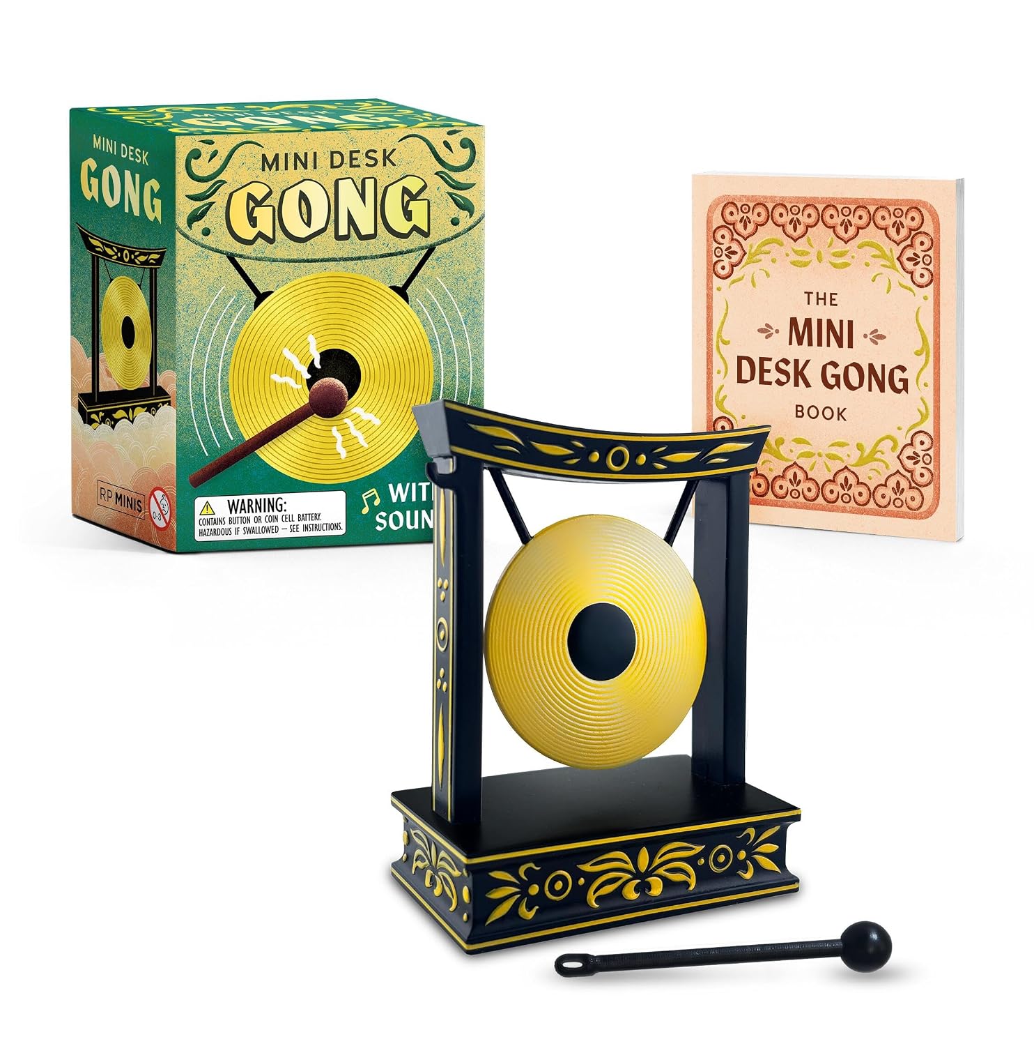 ler totalmente Mini Desk Gong: With Sound!