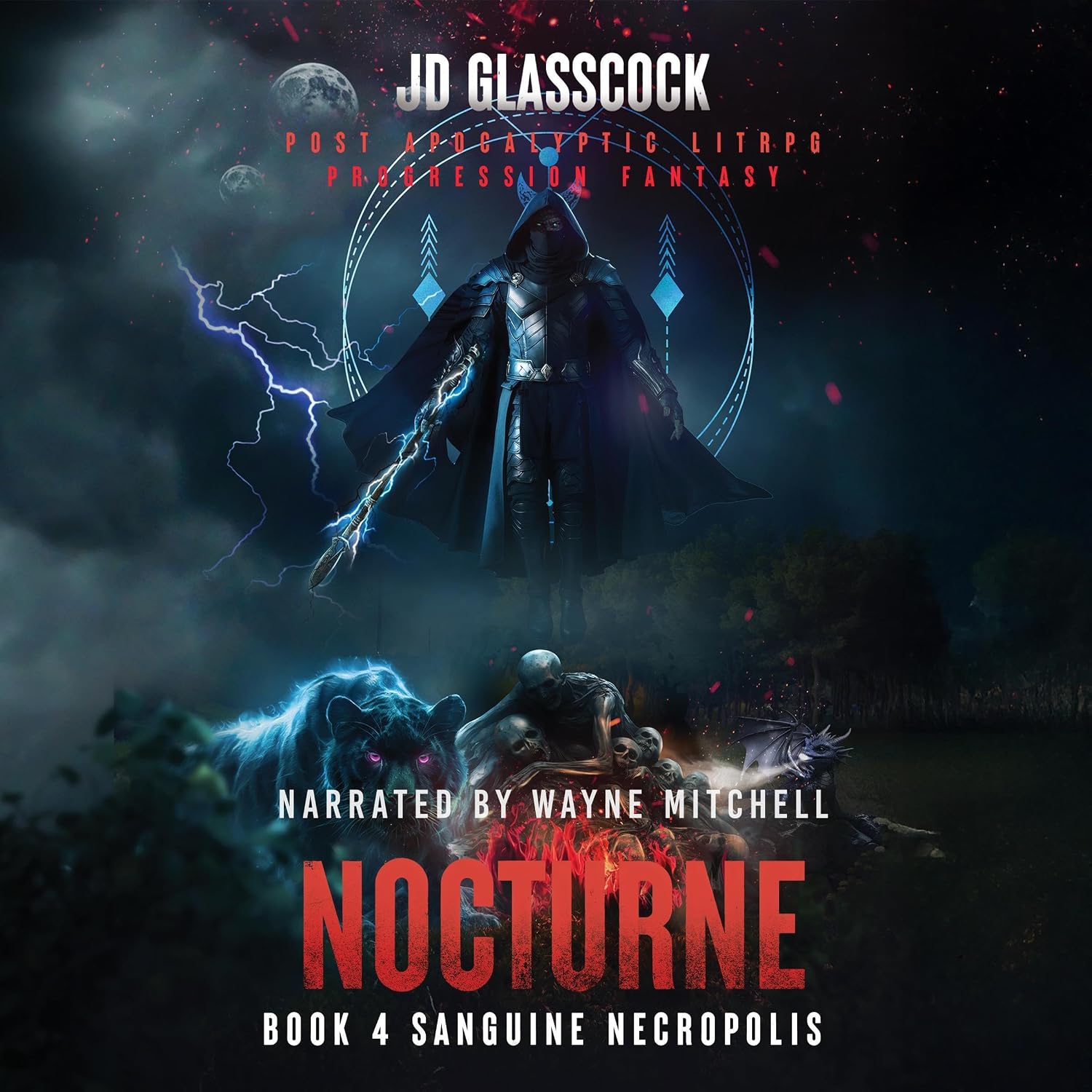 ler totalmente Nocturne, Book 4: Sanguine Necropolis: Post Apocalyptic Progression LitRPG