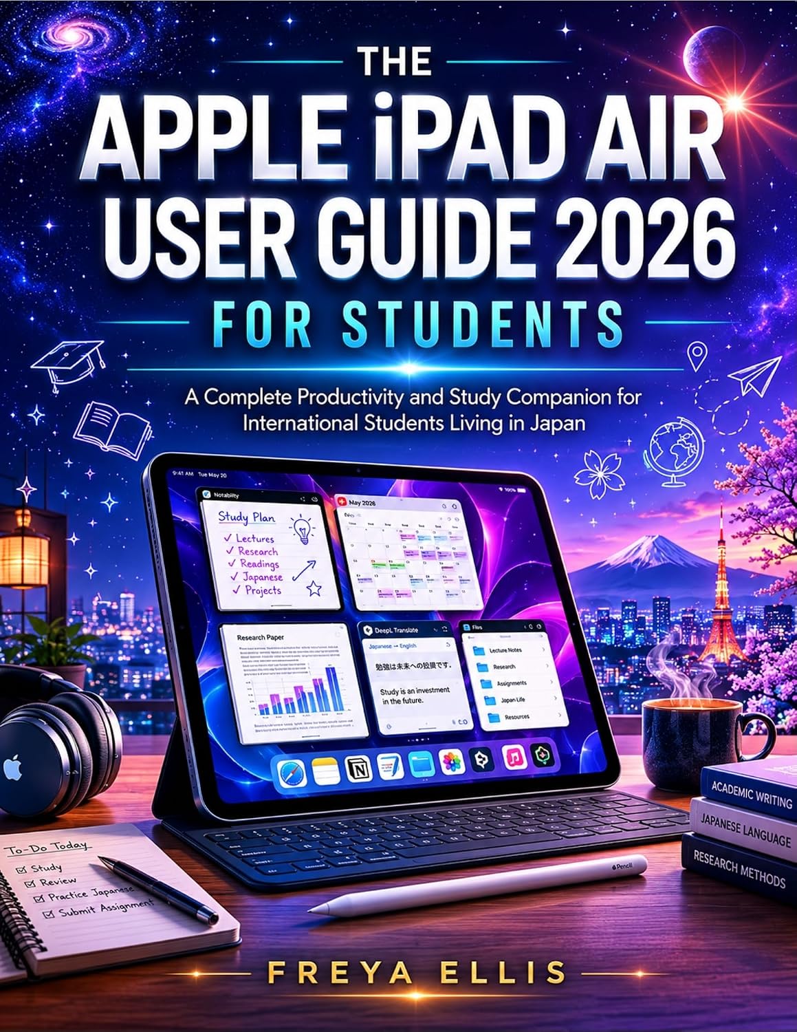ler totalmente THE APPLE iPAD AIR USER GUIDE 2026 FOR STUDENTS: A Complete Productivity and Study Companion for International Students Living in Japan (TRAVEL TECH AND... JAPAN EDITION Book 3) (English Edition)