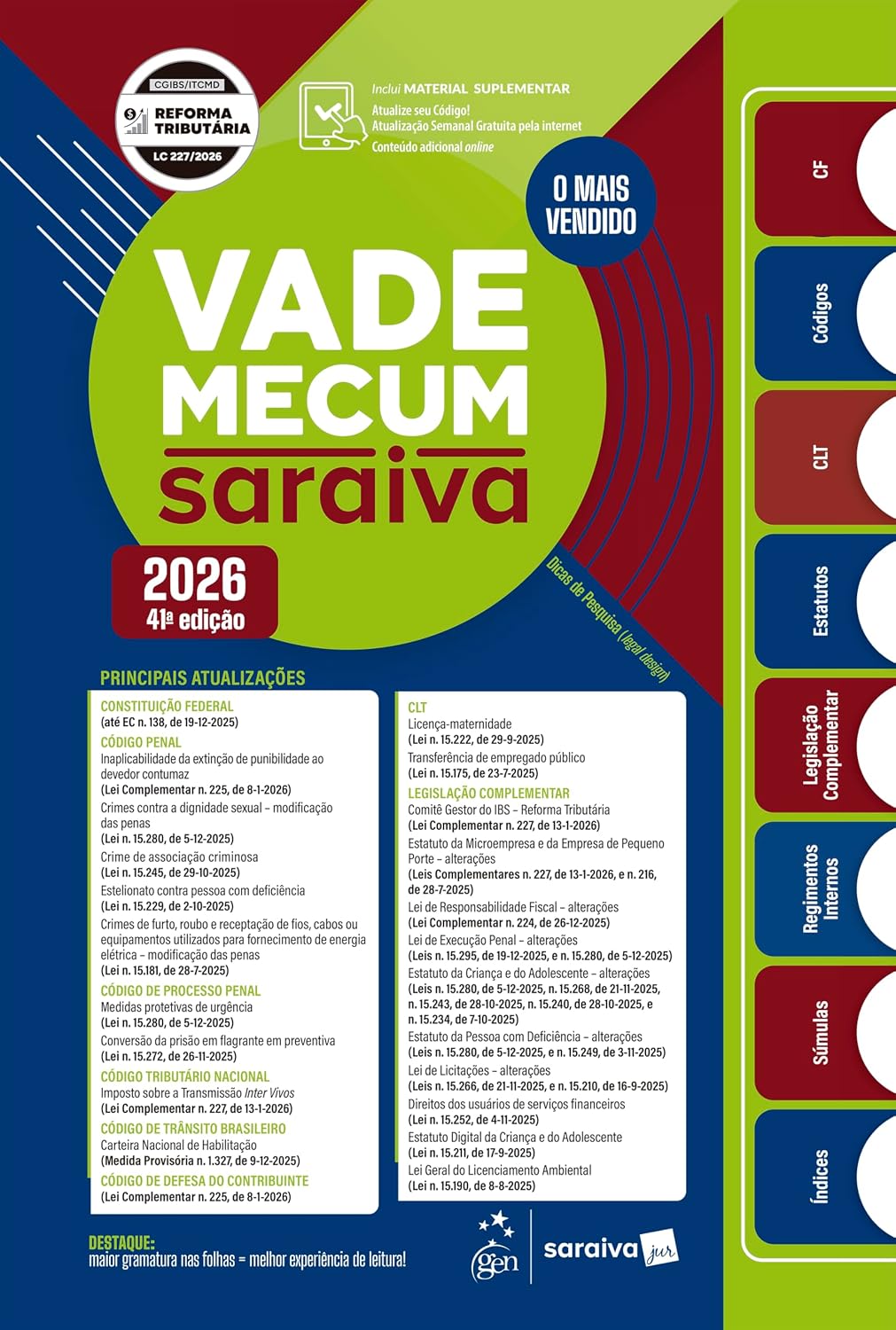 Vade Mecum Saraiva Tradicional - 41ª Edição 2026 baixar livro de graça