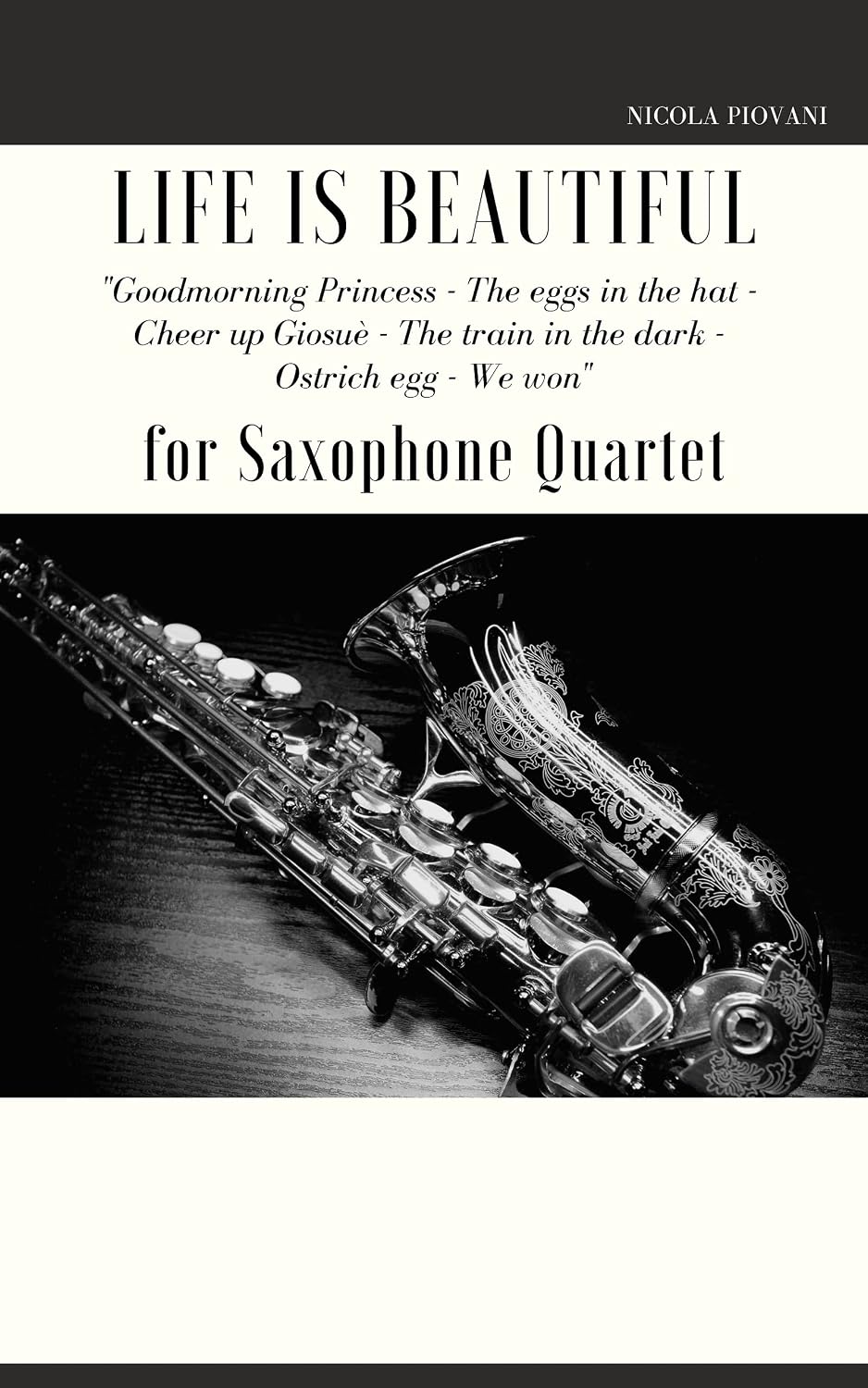capítulo por capítulo baixar Life is beautiful for Saxophone Quartet: You will find the main themes of this wonderful movie: Good morning Princess, The eggs in the hat, Cheer up...... - Ethiopian dance, We won. (English Edition)