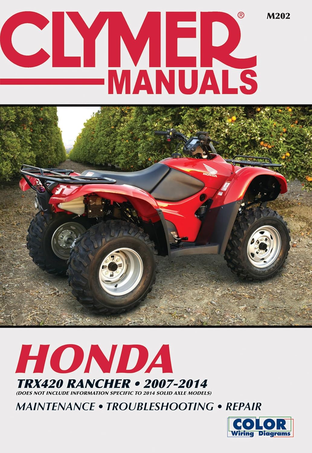 capítulo por capítulo baixar Honda TRX420 Rancher ATV (2007-2014) Service Repair Manual: 41821