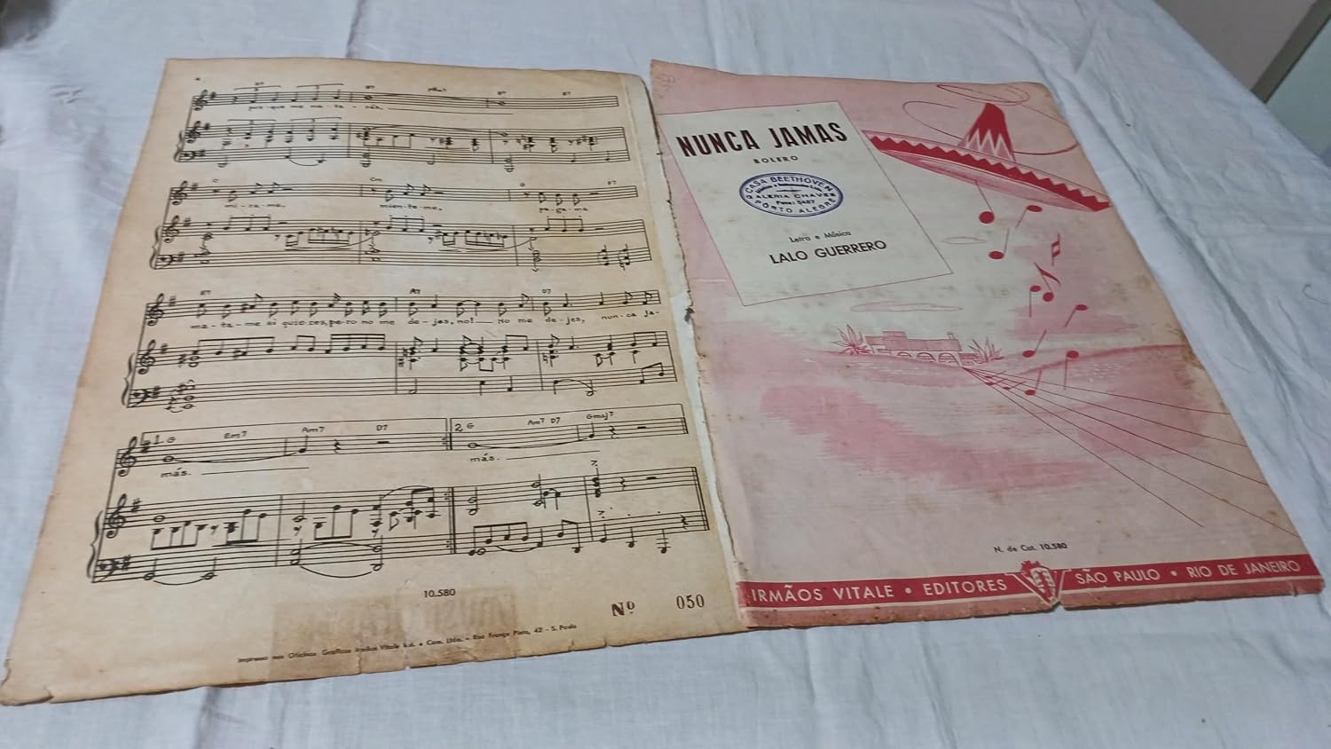 Partitura Nunca Jamas - Lalo Guerreiro baixar livro de graça